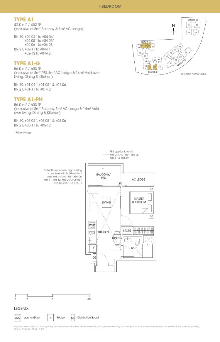 The Antares 1 Bedroom Floor Plan 2