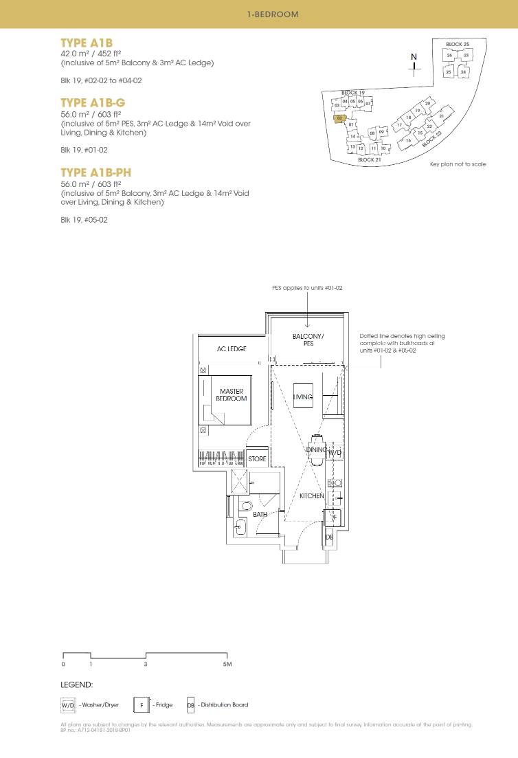 The Antares 1 Bedroom Floor Plan 8