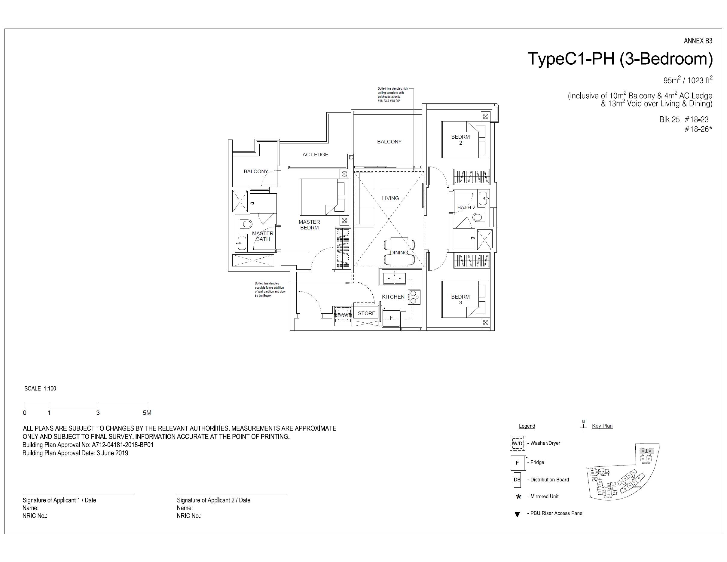 The Antares 1 Bedroom Floor Plan 28