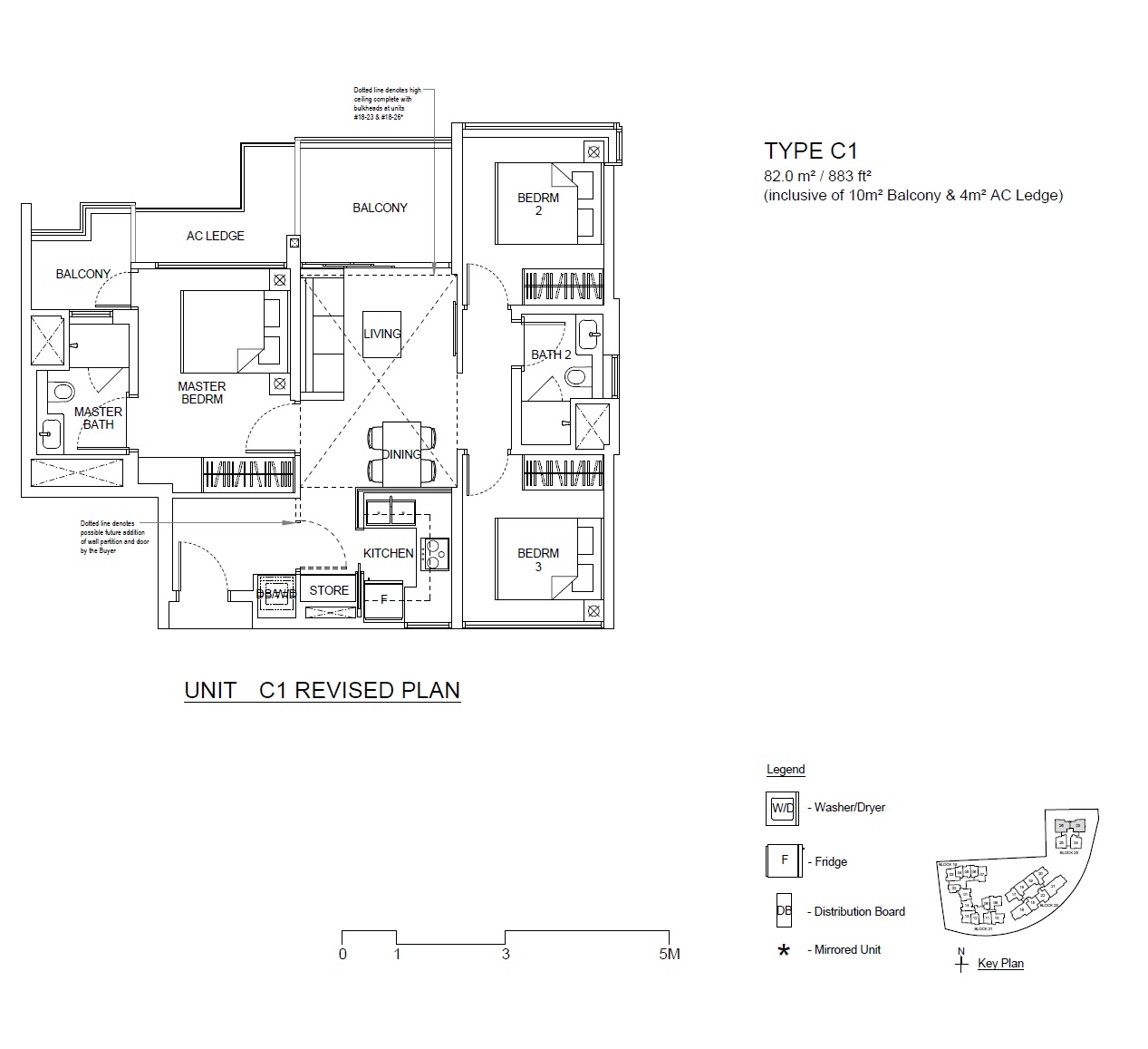 The Antares 1 Bedroom Floor Plan 29